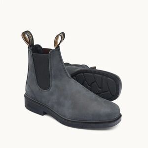 Blundstone Women's Dress #1308 Rustic Black Ankle Boots Size 8